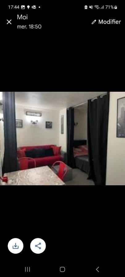 Апартаменты Studio Centre Avec Terrasse Ментона Экстерьер фото